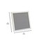 Flash Furniture 10x10 White Wash Wood Frame Letter Board-Gray Felt HGWA-FB10-WHWSH-GG - alternate 3
